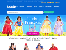 Tablet Screenshot of novatango.com.br